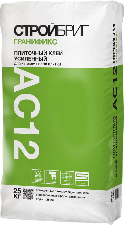 Стройбриг ГРАНИФИКС АС12 (25 кг)
