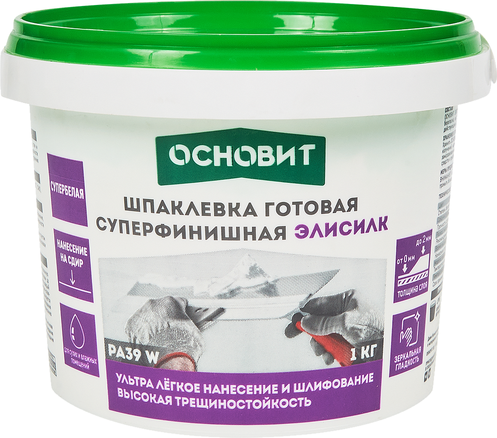 Основит ЭЛИСИЛК PA39 W (1кг) (86654)