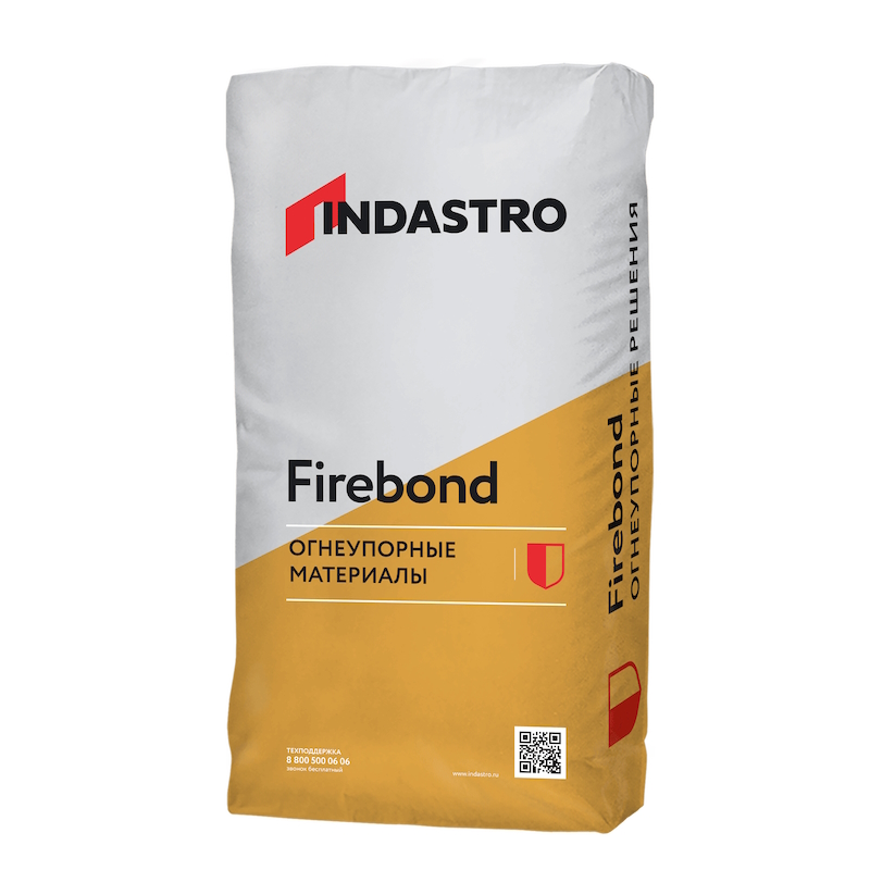 Масса сухая кислая ИНДАСТРО FIREBOND MIX FS984 0.6 (25 кг)